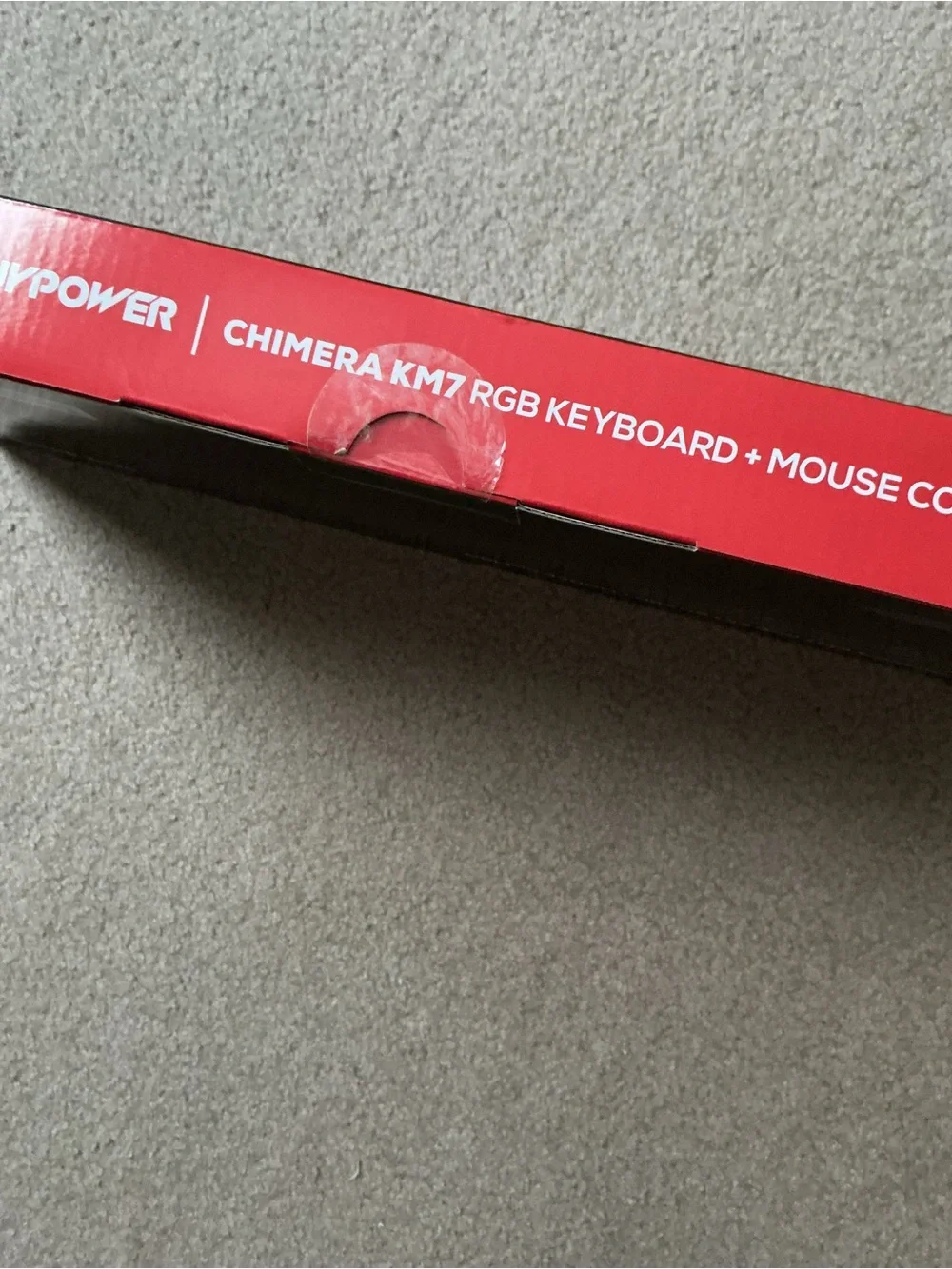 iBUYPOWER Chimera KM7 RGB Keyboard + Mouse Combo - Black with RGB